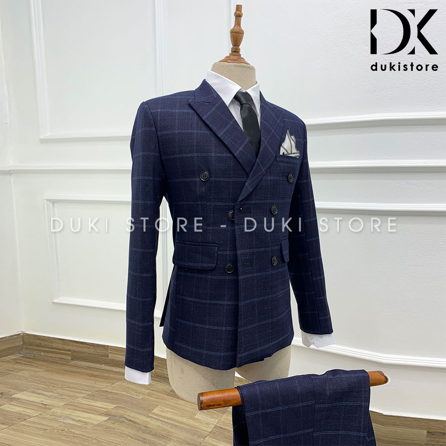 bộ áo vest nam hàn quốc 6 nút kẻ caro màu xanh than đẹp bo-ao-vest-nam-han-quoc-6-nu-ke-caro-mau-xanh-than-dep-DKE0058-5.jpg